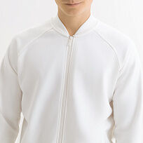 Толстовка на молнии, унисекс TORRES белая