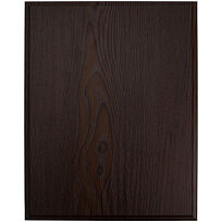 Плакетка Plaque XL, венге с серебристой пластиной