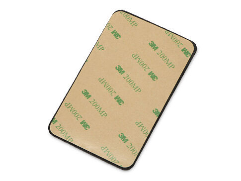 Картхолдер с креплением на телефон Slot, темно-серый