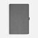 Ежедневник Lungo, недатированный, серый