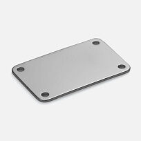 Шильдик металлический Furo, серебристый