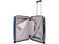 Чемодан 4-х колесный, Magellan, TRINIDAD, 70л, синий металлик