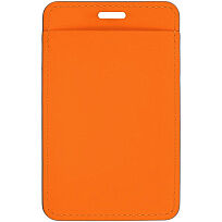Чехол для пропуска Shall Simple, оранжевый