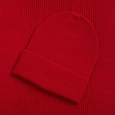 Шарф Nobilis Mono, красный