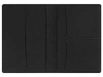 Обложка для паспорта с RFID защитой отделений для пластиковых карт Favor, черная