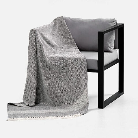 Плед Ladakh, серый