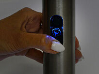 Набор винных аксессуаров с электрическим штопором из стали, на батарейках (P)