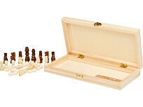 Деревянный шахматный набор King, натуральный