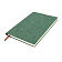Блокнот A5 Donnie в мягком переплёте c карманом для ручки, тёмно-зелёный