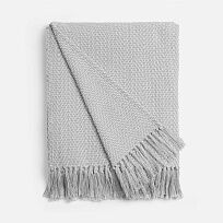 Плед Saltoro, светло-серый