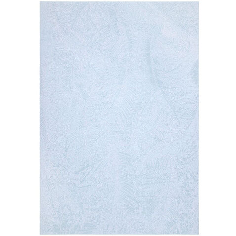 Плед Frostic, бело-голубой с люрексом