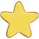 Печенье «Звезда», желтое
