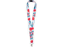 Ланъярд 2,5 см с карабином и замком обрыва