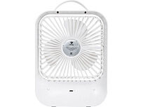 Настольный вентилятор с плавным регулированием скорости Circa, белый