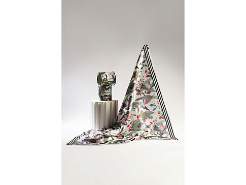 Платок Фазаны. Varvara