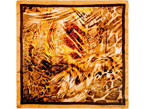 Платок шелковый Jean-Louis Scherrer модель Safari Платок шелковый Jean-Louis Scherrer модель Safari