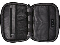 Сумка-органайзер Rise из материалов, переработанных согласно стандарту GRS - сплошной черный