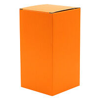 Коробка глянцевая для термокружки Surprise, оранжевый