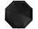 Зонт-автомат Lumet с куполом из переработанного пластика, черный (P)