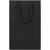 Пакет бумажный Porta S, вертикальный, черный