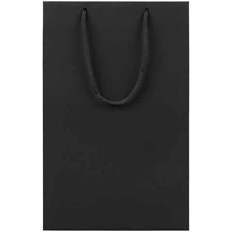 Пакет бумажный Porta S, вертикальный, черный