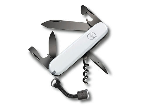 Нож перочинный VICTORINOX Spartan PS, 91 мм, 13 функций, белый, со шнурком в комплекте Нож перочинный VICTORINOX Spartan PS, 91 мм, 13 функций, белый, со шнурком в комплекте