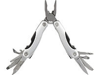 Подарочный набор Scout с многофункциональным ножом и фонариком, серебристый