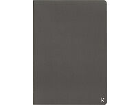 Комплект из двух блокнотов Karst формата A5 с листами из каменной бумаги, slate grey