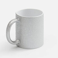 Кружка для сублимационной печати Sagredo, серебристая