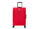 Чемодан TORBER Brosno, красный, нейлон 600D, 43,5 х 19 х 68 см, 56 л