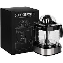 Электрическая соковыжималка для цитрусовых Source Force, серебристо-черная