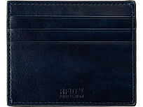 Картхолдер для 6 пластиковых карт с RFID-защитой Fabrizio, синий