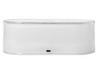 Ночник с беспроводной зарядкой и RGB подсветкой Miracle, 15 Вт, белый (Р)