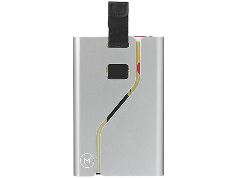 RFID слайдер для карт, серебристый