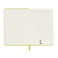 Ежедневник A5 недатированный Dear в твёрдом переплёте, салатовый