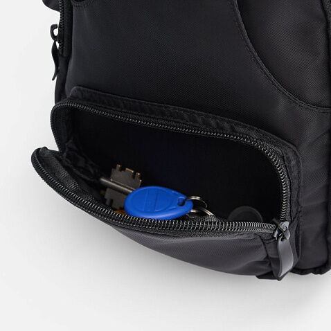 Спортивный кросс-боди рюкзак Bagventure, черный