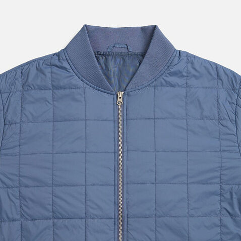 Куртка унисекс Warmbridge, синяя (джинс)