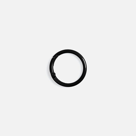 Карабин-кольцо Claus, L, черный