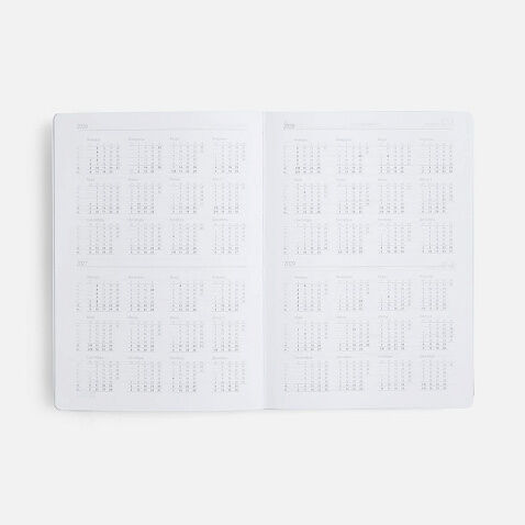 Ежедневник Must Metal, датированный, серый