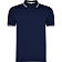 Футболка поло MONTREAL мужская, МОРСКОЙ СИНИЙ/БЕЛЫЙ XL