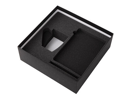 Подарочный набор c блокнотом C2, ручкой и кружкой, зеленое яблоко