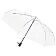 Автоматический противоштормовой зонт Transparent, прозрачный