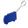 Брелок-рулетка Грузовик, 1 метр, синий