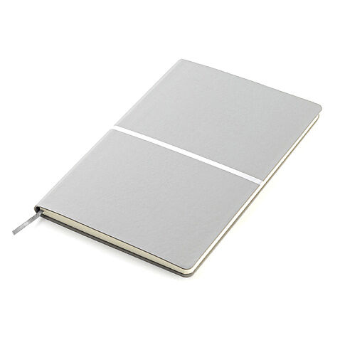 Ежедневник A5 недатированный Equator в мягком переплёте, серый с серебристым Ежедневник A5 недатированный Equator в мягком переплёте, серый с серебристым