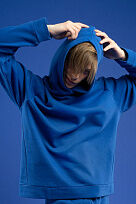 Худи унисекс H1, синее