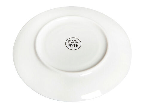 Чайная пара с серебрянной каймой, 200мл