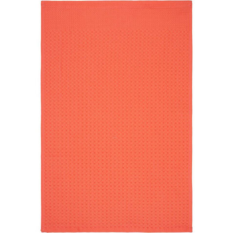 Полотенце вафельное «Деметра», малое, оранжевое (грейпфрут)