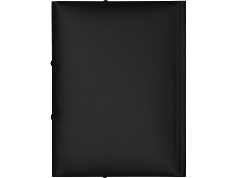 Папка формата А4 на резинке, черный