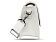 Сумка через плечо женская BUGATTI Elsa, белая, воловья кожа/полиэстер, 18,5х8,5х14,5 см