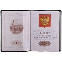 Обложка для паспорта Dorset, черная